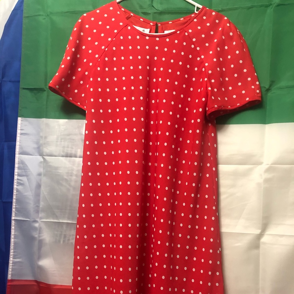 Liz Claiborne Petite Dress Polka Dot